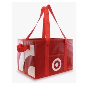 Target Collapsible Box Bag Reusable Foldable Compact NWT Travel Utility